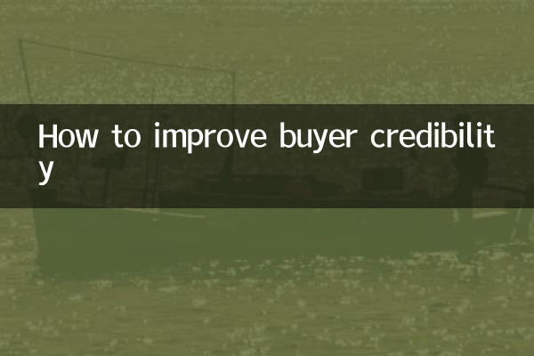 Comment améliorer la crédibilité de l'acheteur