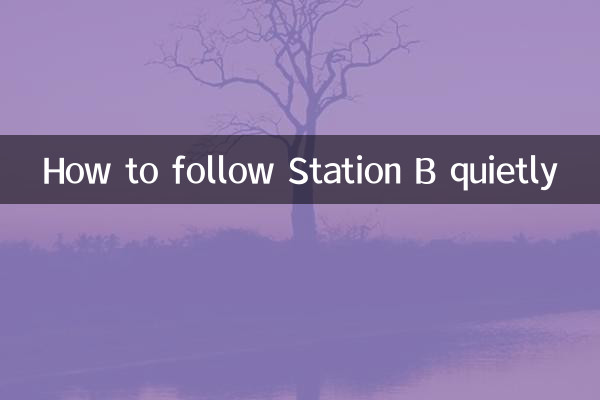 Como seguir a Estação B silenciosamente