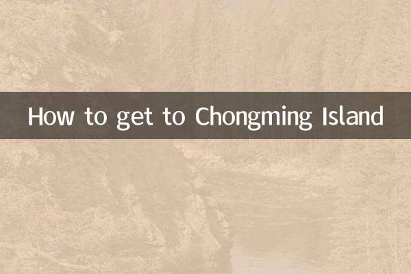 Wie kommt man zur Insel Chongming?