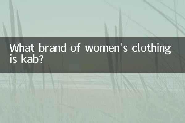 카브는 어떤 여성복 브랜드인가요?