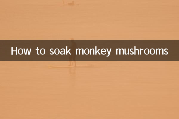 Como embeber cogumelos de macaco