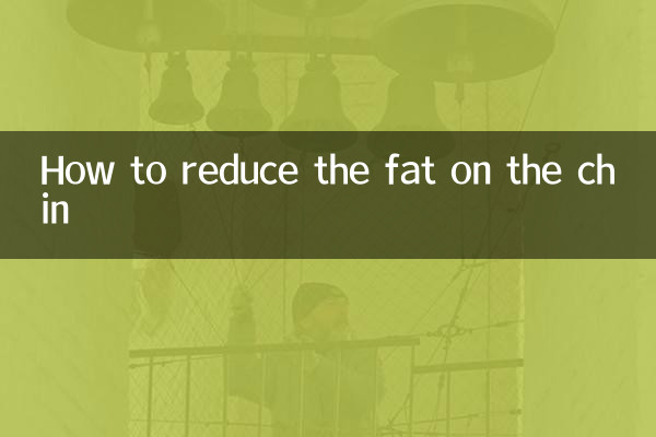 あごの脂肪を減らす方法