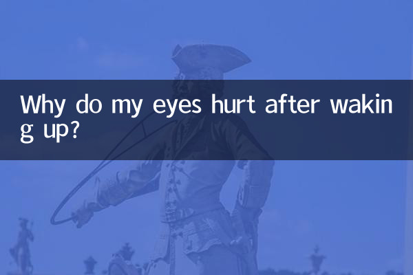 睡醒后眼睛疼是怎么回事