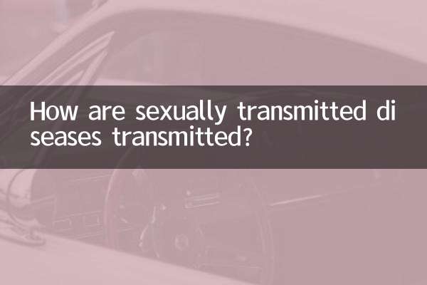 性病通過什麼傳染