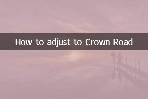 Cómo adaptarse a Crown Road