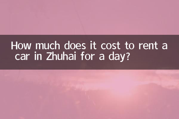 هزینه کرایه ماشین در ژوهای برای یک روز چقدر است؟