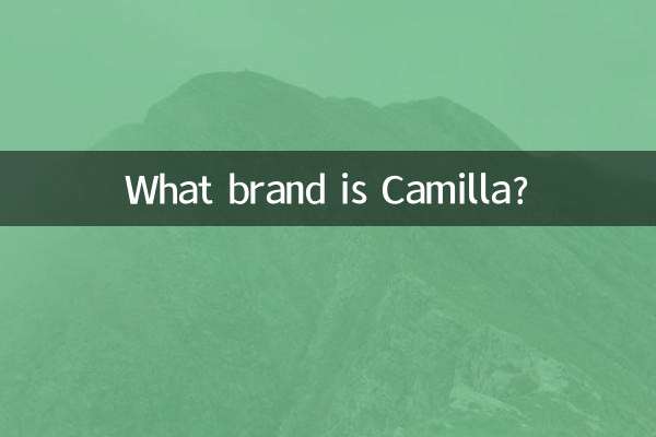 De quelle marque est Camilla ?