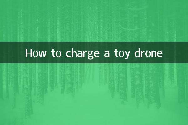 Comment charger un drone jouet