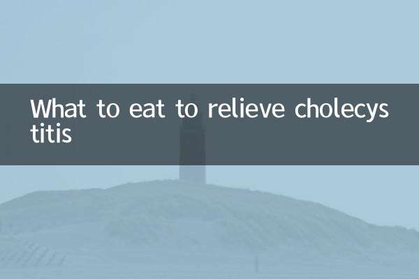 Que comer para aliviar la colecistitis.