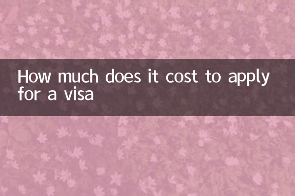 ¿Cuánto cuesta solicitar una visa?