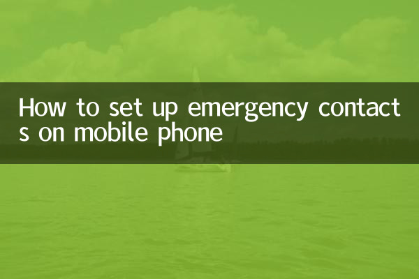 Как настроить экстренные контакты на мобильном телефоне