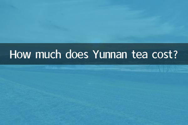 Combien coûte le thé du Yunnan ?