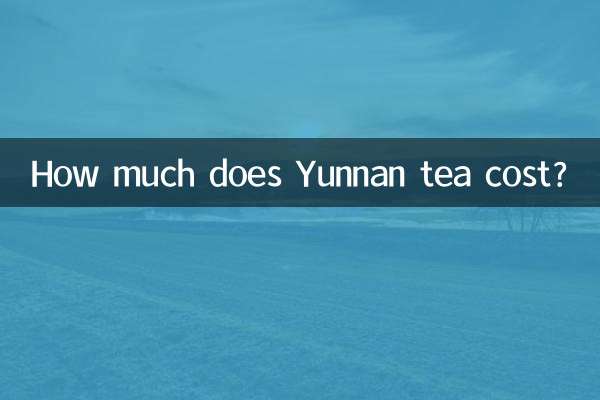 Quanto custa o chá Yunnan?