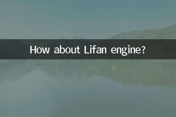 ¿Qué tal el motor Lifan?