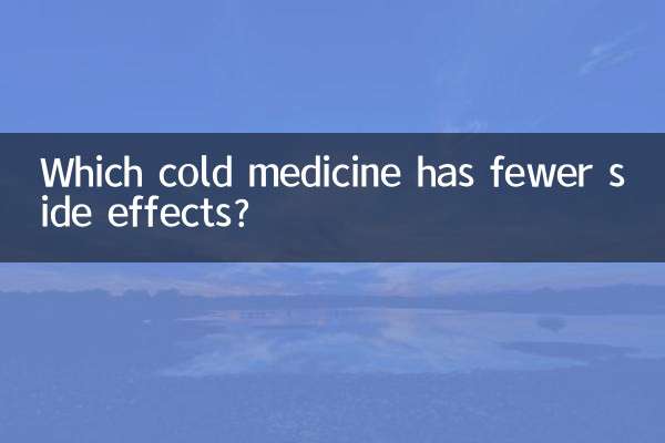 Welches Erkältungsmittel hat weniger Nebenwirkungen?