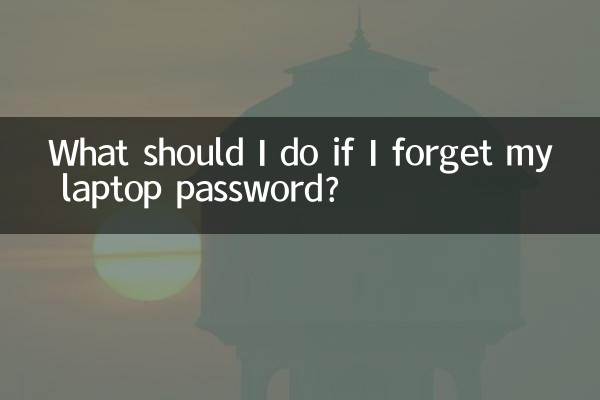 노트북 비밀번호를 잊어버린 경우 어떻게 해야 하나요?