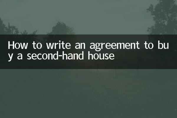 Cómo redactar un contrato para comprar una casa de segunda mano
