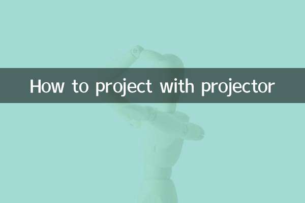 How to project with projector