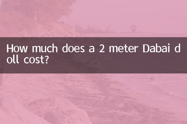 大白公仔2米多少錢