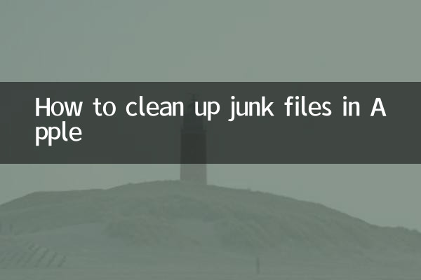 How to clean up junk files in Apple