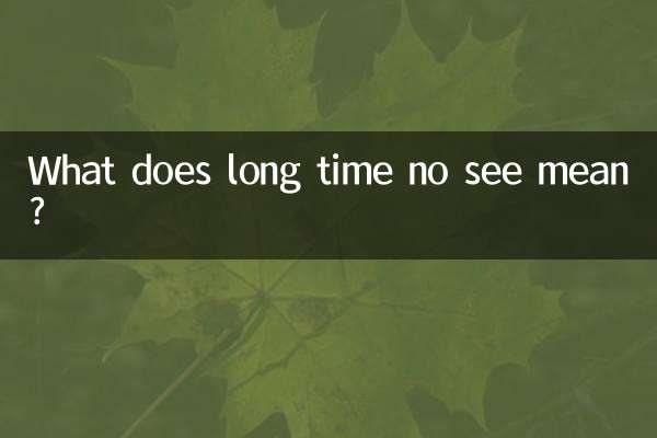 O que significa muito tempo sem ver?