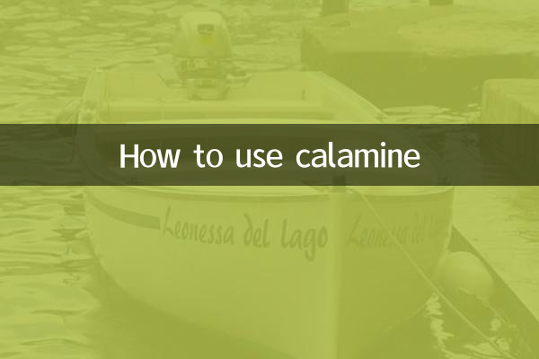 So verwenden Sie Galmei