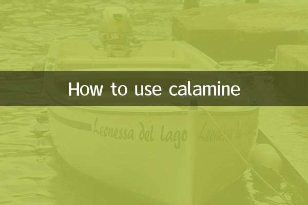 So verwenden Sie Galmei