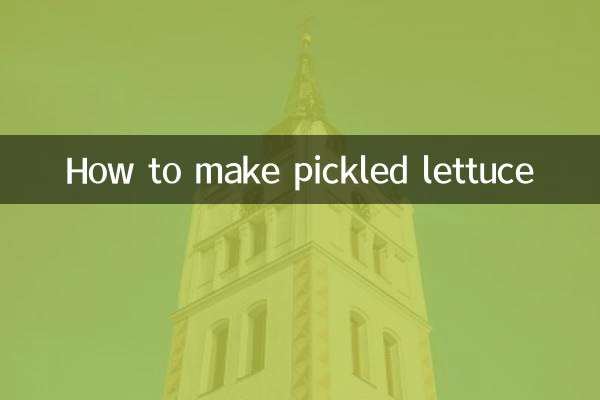 Como fazer alface em conserva