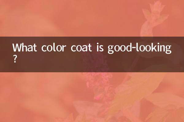 Di che colore è bello il cappotto?