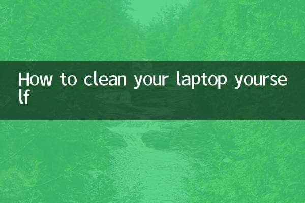 Come pulire da solo il tuo laptop