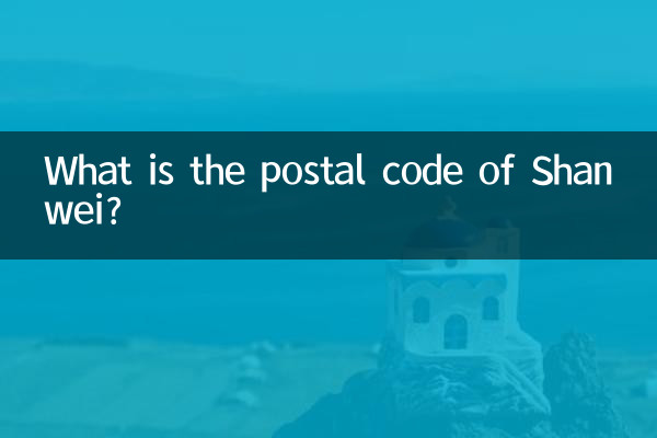 Какой почтовый индекс Шаньвэй?