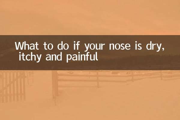 اگر بینی شما خشک، خارش و دردناک است چه باید کرد؟