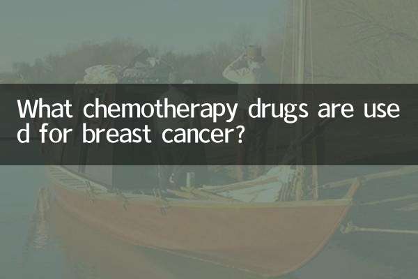 What chemotherapy drugs are used for breast cancer?