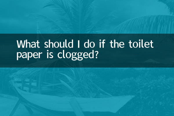 در صورت گرفتگی دستمال توالت چه کار کنم؟