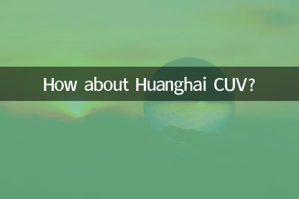 Che ne dici di Huanghai CUV?