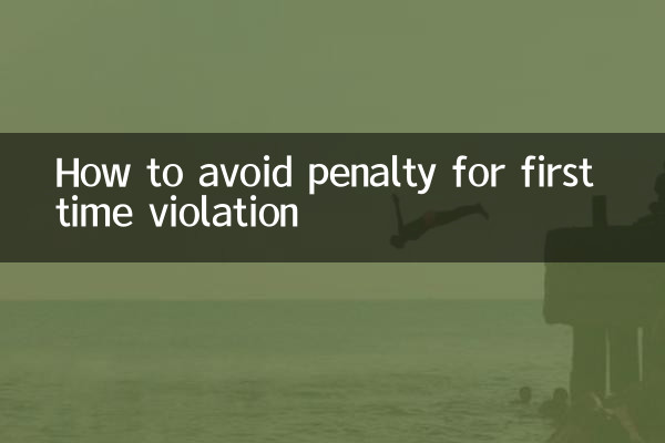 نحوه جلوگیری از مجازات برای اولین بار تخلف
