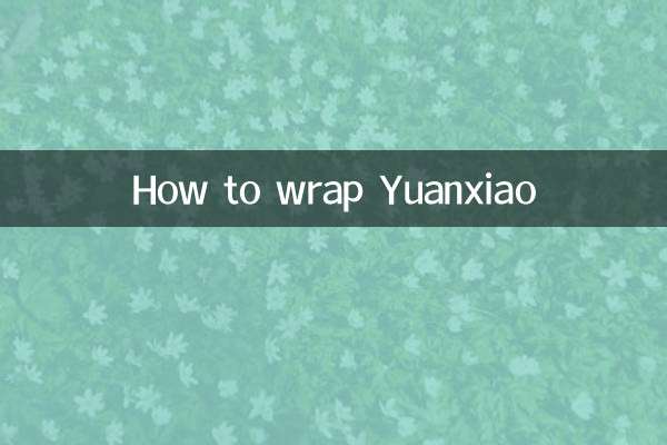 نحوه بسته بندی Yuanxiao