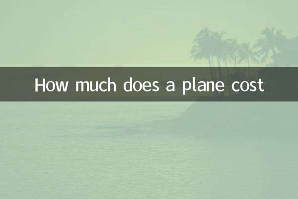 How much does a plane cost