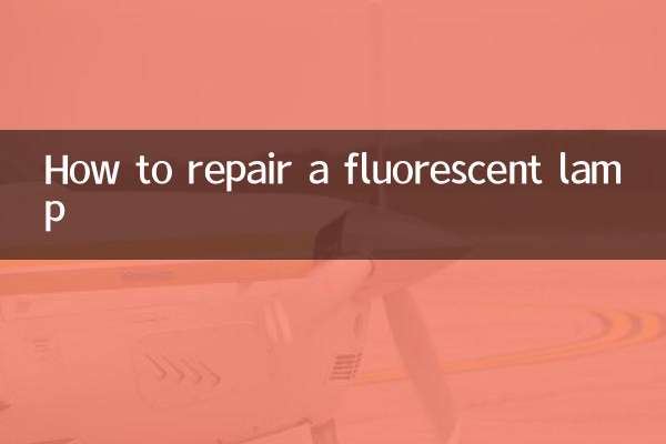 Como consertar uma lâmpada fluorescente