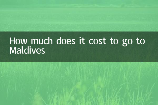 Quanto custa ir para as Maldivas