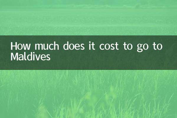 Quanto custa ir para as Maldivas