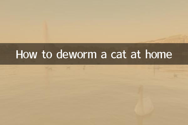 Cómo desparasitar a un gato en casa
