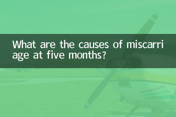 5ヶ月で流産する原因は何ですか?