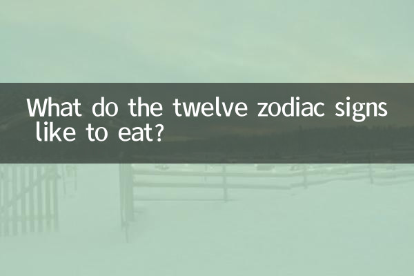 O que os doze signos do zodíaco gostam de comer?