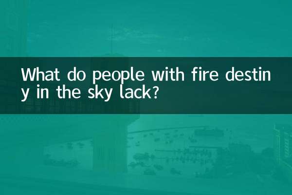Чего не хватает людям с огненной судьбой на небе?