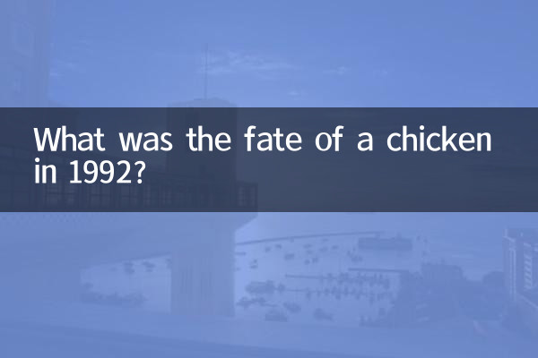 Как сложилась судьба курицы в 1992 году?