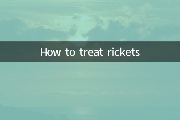 Comment traiter le rachitisme