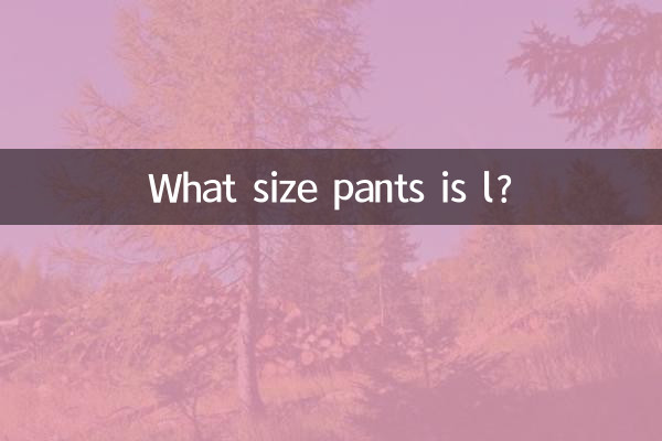 L किस साइज़ की पैंट है?