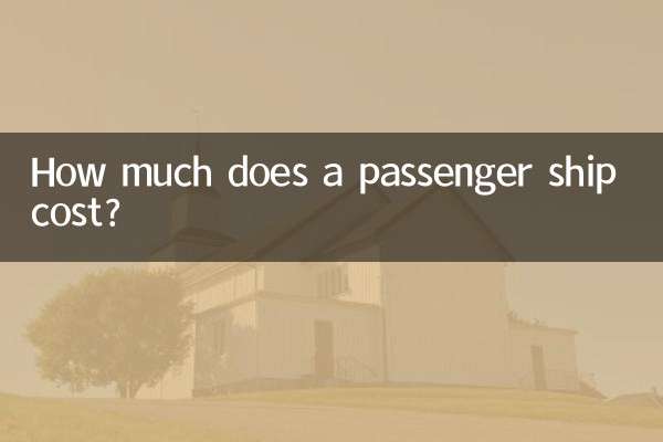 How much does a passenger ship cost?