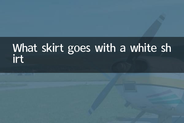 Quelle jupe va avec une chemise blanche